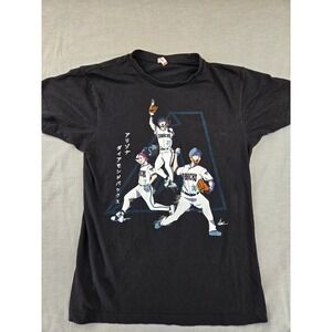 Originals Arizona Diamondbacks Anime Graphic T-Shirt‎ Mens Medium Black Cotton
